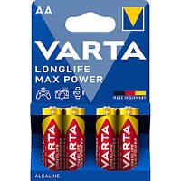 Батарейка Longlife Max Power AA BLI 4шт. Alkaline Varta