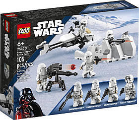 Конструктор Lego Star Wars Сніговий штурмовик Бойовий набір 105 деталей (75320)