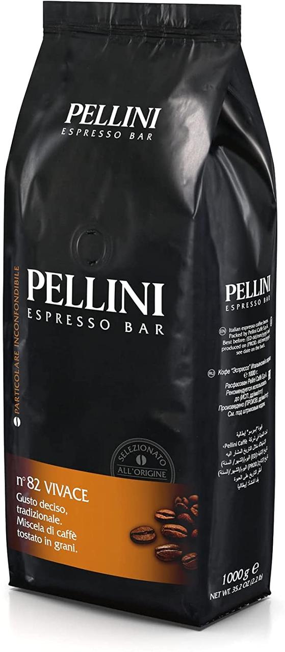 Кофе в зернах Pellini Espresso Bar n.82 Vivace Италия 1 кг. - фото 1 - id-p34345816