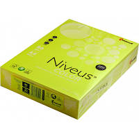 Оригінал! Бумага Mondi Niveus COLOR NEON Yellow A4, 80g, 500sh (A4.80.NVN.NEOGB.500) | T2TV.com.ua