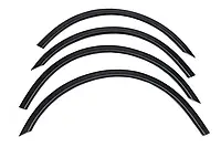 Накладки на арки (4 шт, черные) Opel Vectra C 2002 гг. AUC Хром накладки на арки Опель Вектра Ц