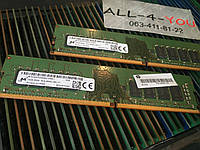 Оперативна пам`ять MICRON DDR4 16GB DIMM 1.2V 2Rx8 PC4 - 2666V  CL19 (19-19-19) Intel/AMD