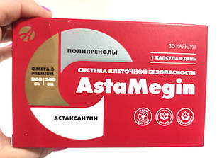 Астамегін (AstaMegin) АртЛайф для відновлення після перенесених важких бактеріальних і вірусних 30 капс, фото 1