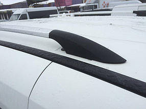 Opel Combo 2012 ⁇  Рейлінгі Хром пластикові ніжки на максі базу AUC Рейлінгі Опель Комбо