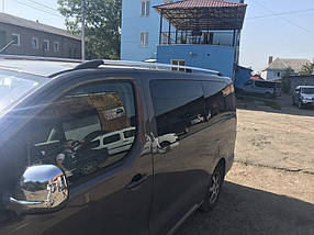 Peugeot Traveller 2017" рр. Рейлінги Хром XL база, металева ніжка AUC Рейлінгі Пежо Травелер