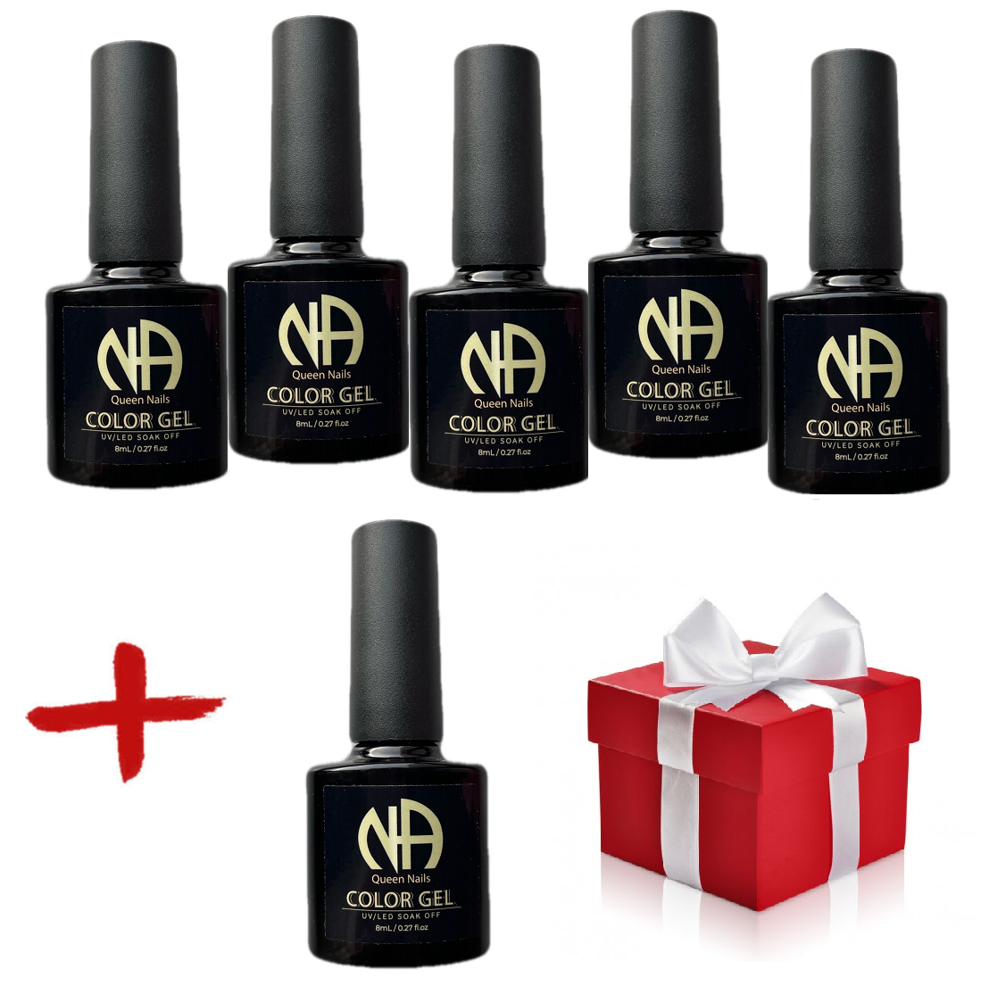 Гель-лаки Queen Nails 5+1 в подарок в Украине недорого | Купить Гель ...