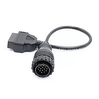 Переходник Autocom OBD2 Mercedes Benz Sprinter, VW LT 14 pin (Полная распиновка)