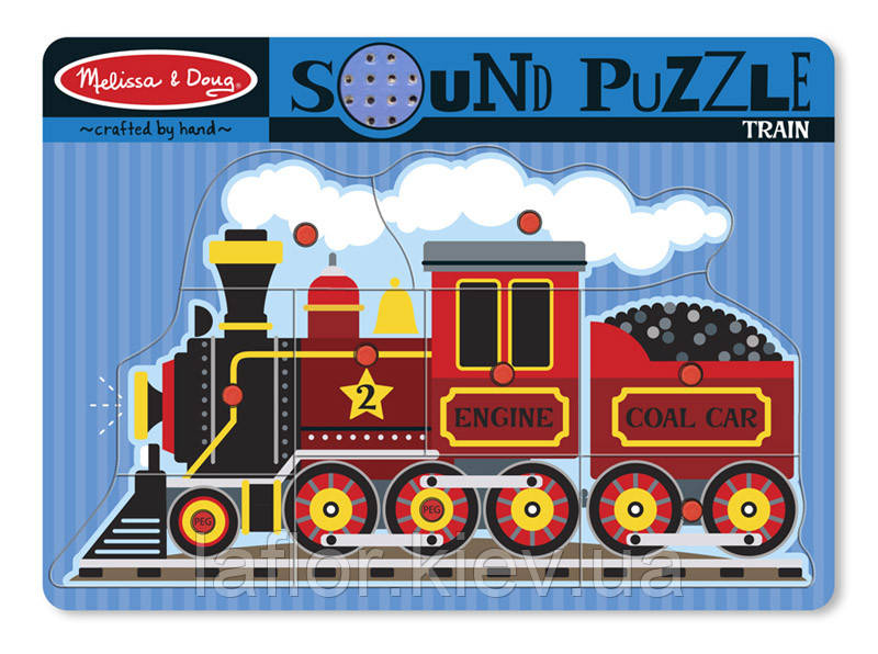 Звуковий пазл ТМ Melissa&Doug Потяг