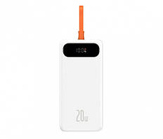 Baseus Block 20000mAh (20W, з кабелем Lightning) PPLK000002