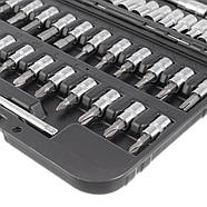 Набір інструментів 1/4 ", 46 од., Cr-V INTERTOOL ET-8046, фото 6