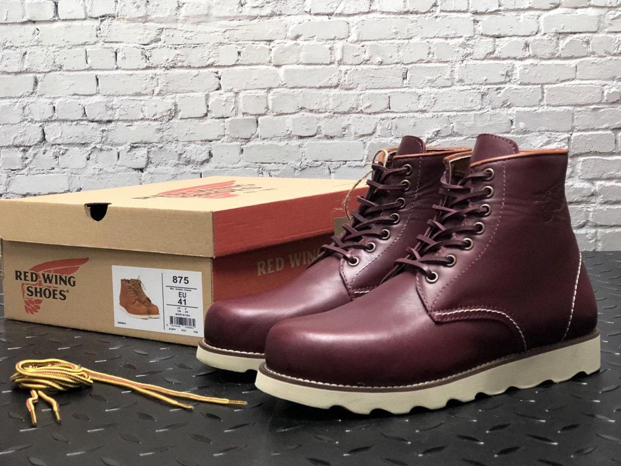 Чоловічі Ботинки Red Wing Зима Искуственный Мех