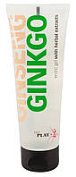 Веганский стимулирующий гель для массажа с экстрактами женьшеня Just Play Ginseng Ginkgo Gel, 80 мл