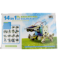 Детский конструктор робот на солнечных батареях Solar Robot 14 в 1