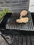 Мангал на 15 шампурів 4 мм на дровниці, фото 3
