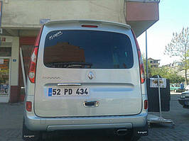 Renault Kangoo 2008 спойлер анатомік TMR Спойлера Рено Кенго