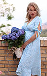 Жіноча сукня для вагітних та годуючих мам Miranda S Юла Мама Блакитний, фото 4
