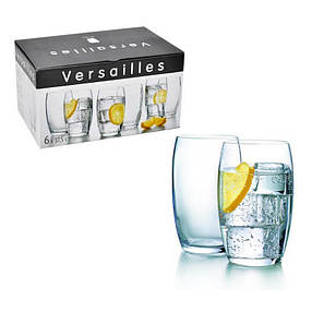 Набір прозорих склянок Luminarc Versailles 370 мл 6шт G1650, фото 2