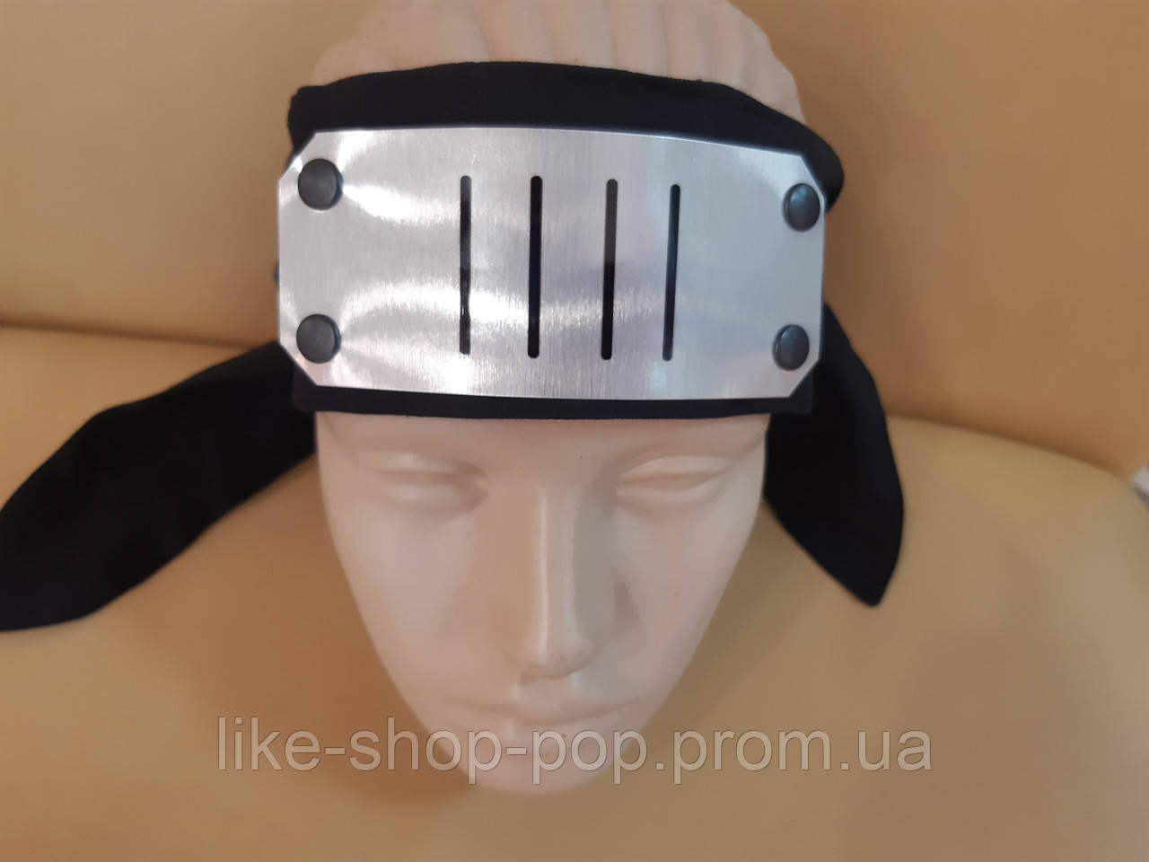 Повязка на Голову Наруто Деревня Скрытого Дождя Амэгакуре (w001 ...