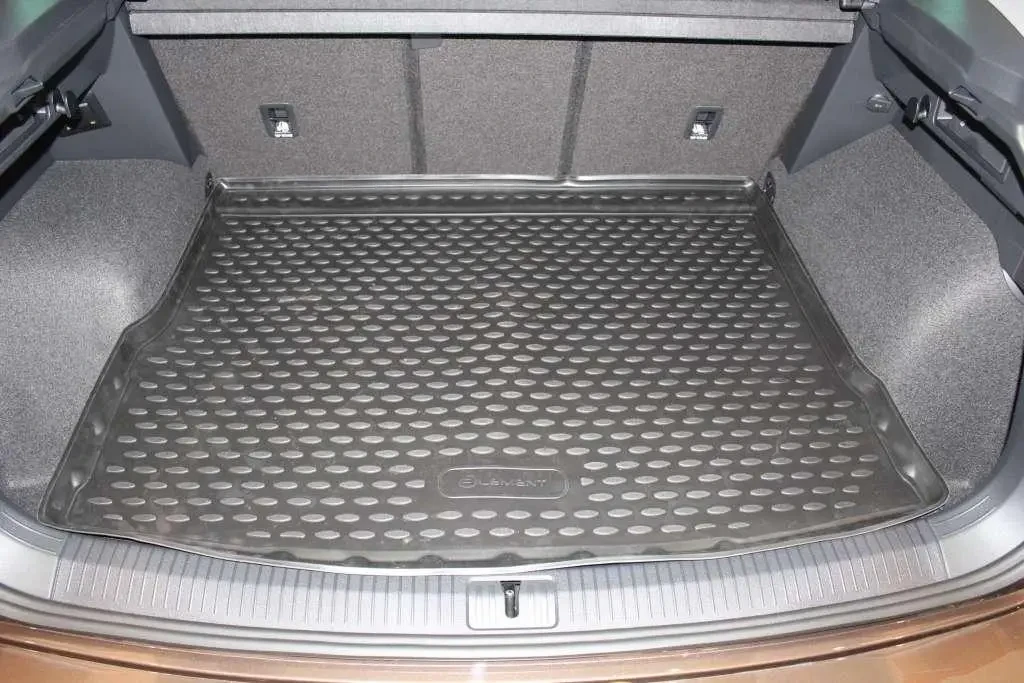 Килимок в багажник Фольксваген Тігуан, Volkswagen Tiguan, 2017->, крос., 1 шт. (поліуретан)(про-во NOVLINE)