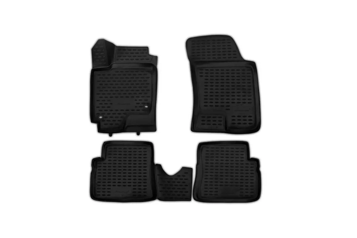 Килимки 3D в салон Хюндай і30, HYUNDAI i30 2007-2012 4 шт. (поліуретан) (пр-во NOVLINE)