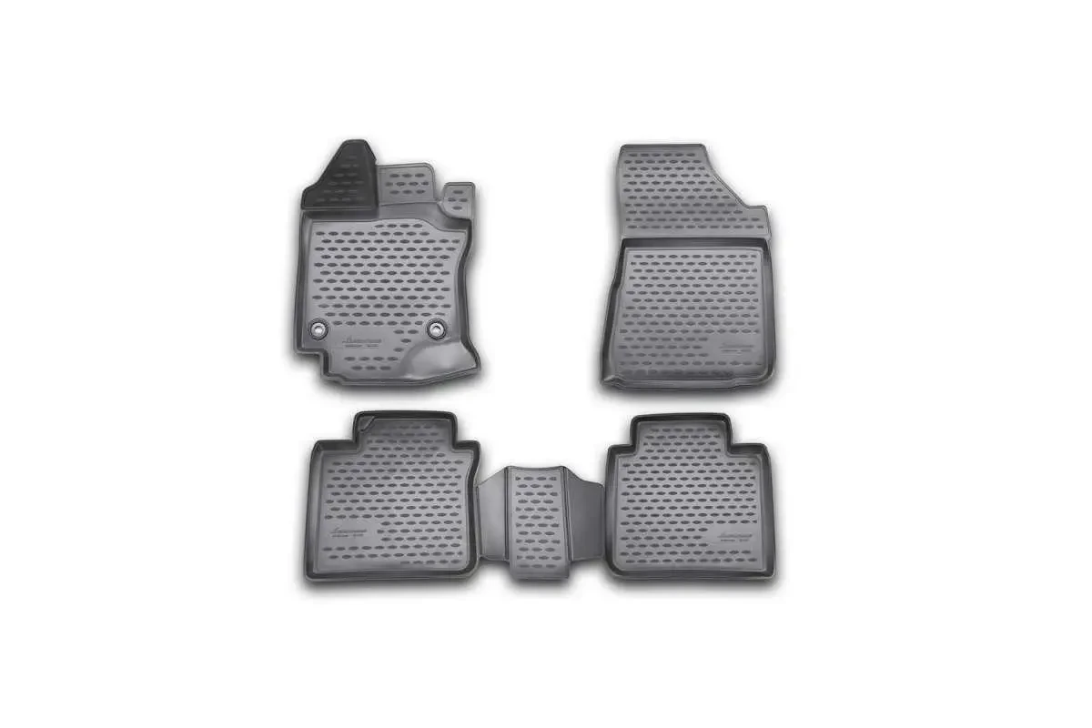 Килимки 3D салон Тойота Венза, TOYOTA Venza, 2013/ 4 шт. (поліуретан) (пр-во NOVLINE), фото 1