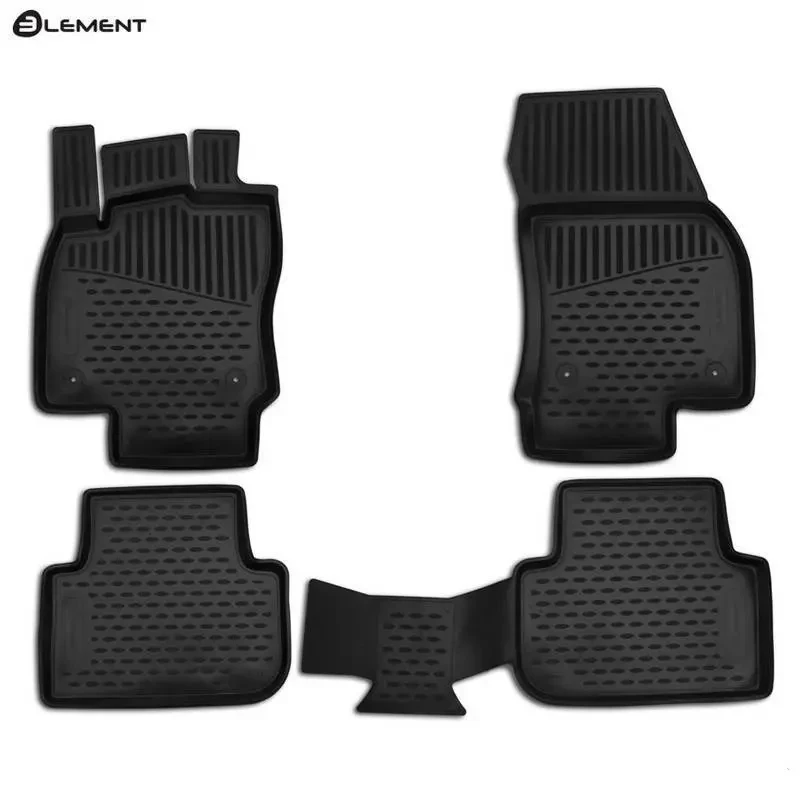 Килимки в салон Фольксваген Тігуан, Volkswagen Tiguan, 2017/, 4 шт. (поліуретан) (пр-во NOVLINE)