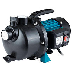 Насос відцентровий самовсмоктуючий 0.8 кВт Hmax 40м Qmax 60л/хв пластик LEO EKJ-802P (775307)