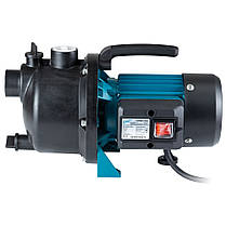 Насос відцентровий самовсмоктуючий 0.8 кВт Hmax 40м Qmax 60л/хв пластик LEO EKJ-802P (775307), фото 3