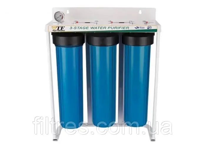 Триступенева система фільтрації Big Blue 20 Tiger Filtration