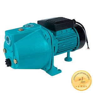 Насос відцентровий самовсмоктуючий 1.1 кВт Hmax 55м Qmax 60л/хв AQUATICA JETa100 (775093), фото 2