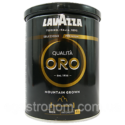 Кава оро (мелена) ж/б Лавацца Lavazza mountain grown 250g 12шт/ящ (Код: 00-00011974)