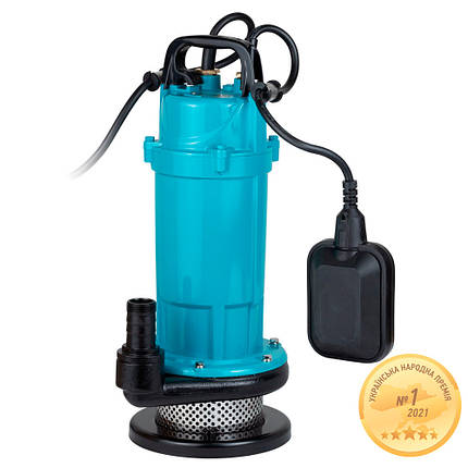 Насос дренажний AQUATICA QDX1.5-16-0.37A 0.37кВт Hmax 16м Qmax 150л/хв (773231), фото 2