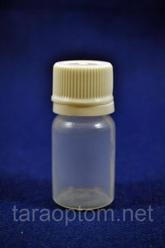 Флакон 10 мл із кришкою прозорий, фото 1