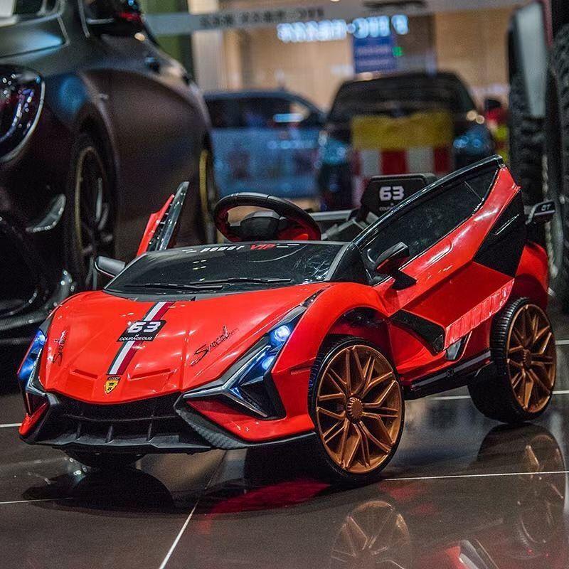 Дитячий електромобіль Lamborghini червоний, фото 1