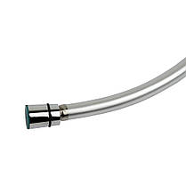 Шланг для душу 1/2" PVC 3-х шаровий з підшипником сріблястий 150см AQUATICA XB-0173 (9791611), фото 2