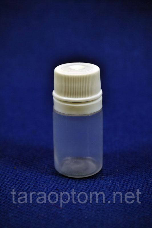 Флакон 5 мл із кришкою прозорий, фото 1