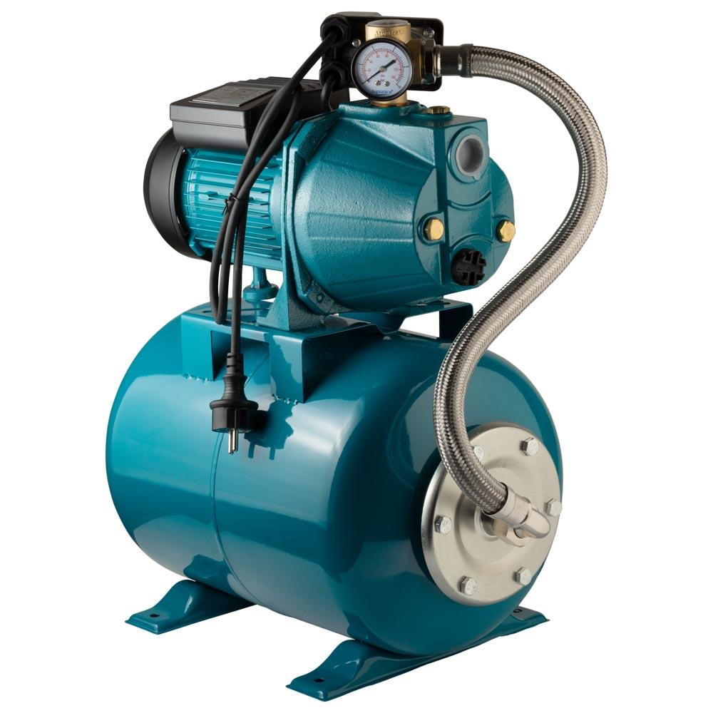 Станція 1.1 кВт Hmax 55м Qmax 60л/хв (самовсмоктуючий насос) 24л Україна AQUATICA (775093/24)