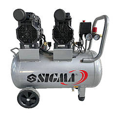Компресор чотирициліндровий безмасляний 2.2кВт 1400об/ми 320л/хв 8бар 58дБ 50л SIGMA (7042551)