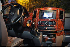 Накладки на панель (50 деталей) Volkswagen Crafter 2006-2017 р.