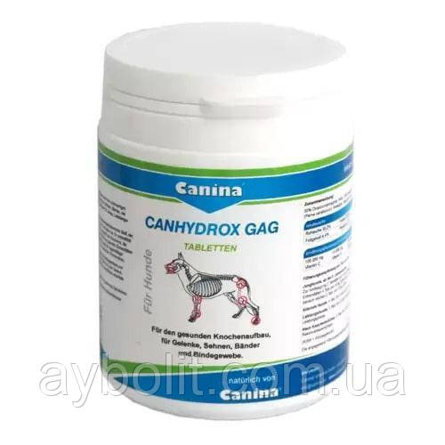 Вітамінно-мінеральна добавка Canina Canhydrox Petvital Gag хондропротектор для собак і кішок 60тб