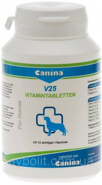 Полівітамінний комплекс для собак Canina V25 100 г 30 таблеток