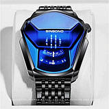 Чоловічий наручний годинник Hemsut Binbono Black, фото 3