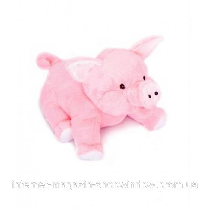 Іграшка м'яка. Хрюшка плюшева. Плюшева хрюшка 36см. Рожева Свинка в подарунок. Рожева свинка 36см. Свинка.