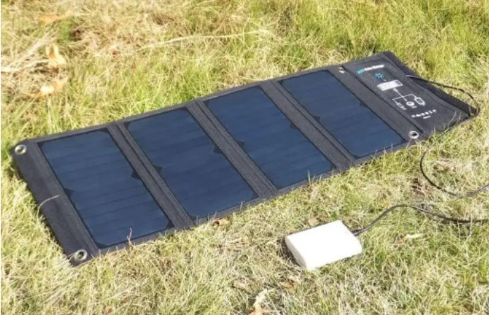 Сонячна панель Solar panel B428 28W 3xUSB виходу