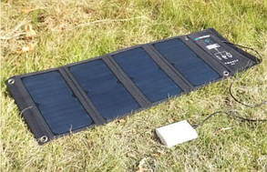 Сонячна панель Solar panel B428 28W 3xUSB виходу
