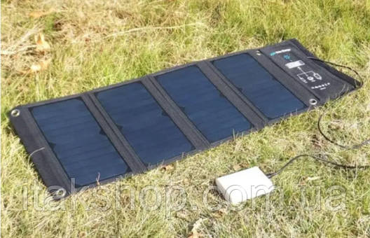 Сонячна панель Solar panel B428 28W 3xUSB виходу, фото 2