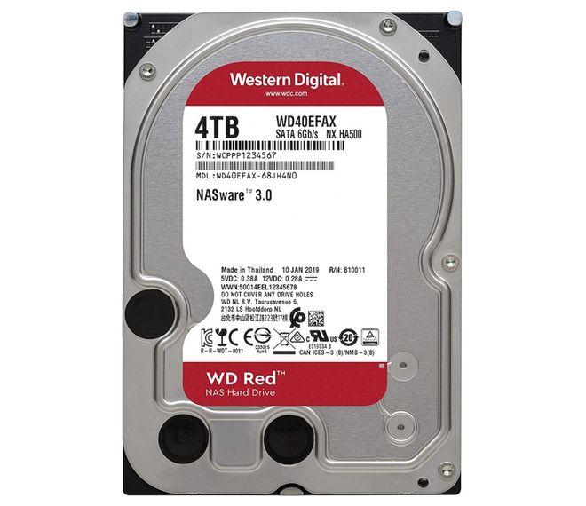 Накопичувач WD 4TB 256MB SATA III (WD40EFAX)