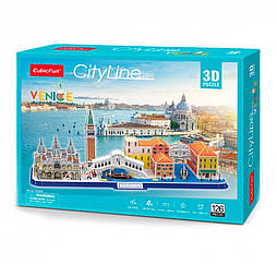 Тривимірний пазл CubicFun City Line Venice Венеція MC269h