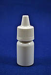 Флакон 10 мл із крапельницею білий, фото 2