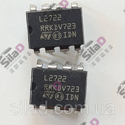 Купить Мікросхема L2722 STMicroelectronics корпус DIP8, цена 130 грн ...